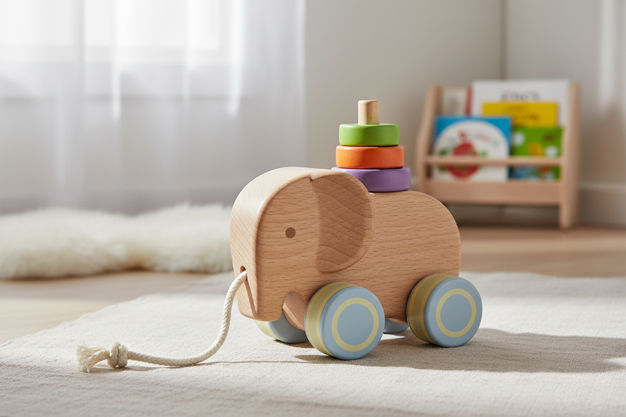 Safe, Durable Wooden Toy